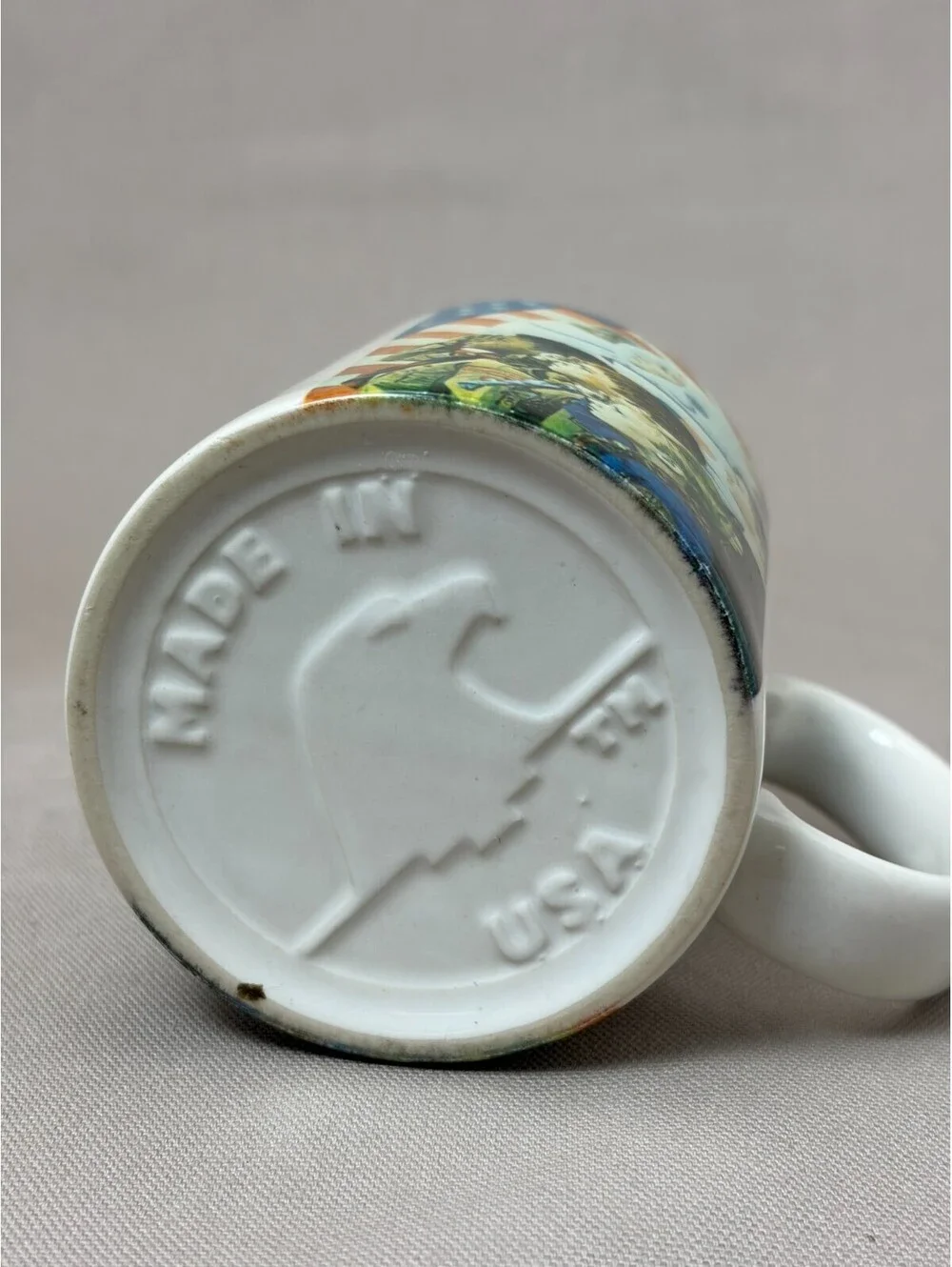 Norman Rockwell Boy Scouts Coffee Mug Friends of Scouting Astronaut Made in USA